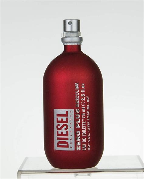 diesel aftershave red bottle.